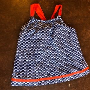 Janie and Jack size 4 sailboat print top
